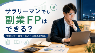【会社員向け】副業でFP（ファイナンシャルプランナー）は稼げる？始め方と注意点まとめ