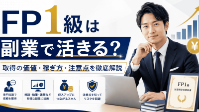 FP1級は副業で活きるのか？取得の価値と稼ぎ方・注意点を徹底解説